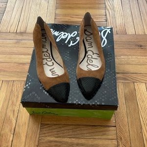 Sam Edelman NEVER WORN Trent Cap Toe Suede Flats size 8